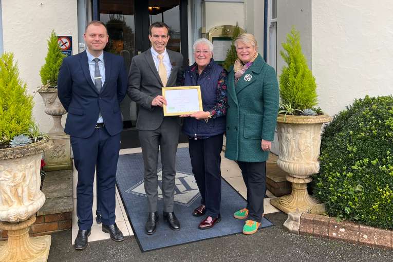 Imperial Hotel South West in Bloom Award