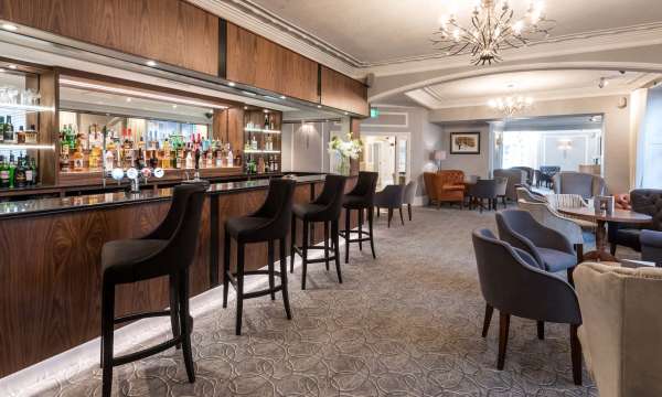 The RF Lounge & Bar area in the Royal & Fortescue Hotel, Barnstaple