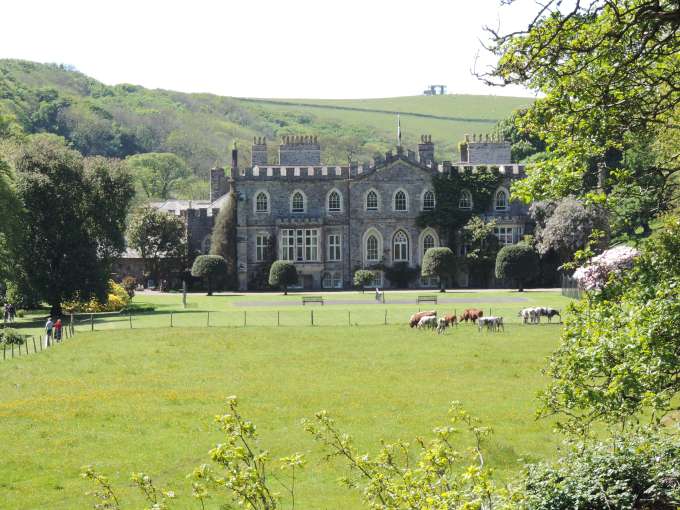 Front View of Hartland Abbey