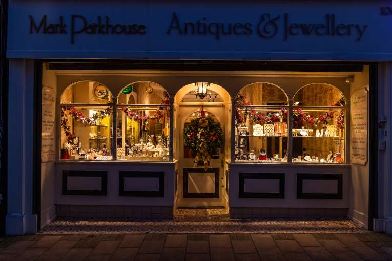 Jewellers in Barnstaple at Christmas 