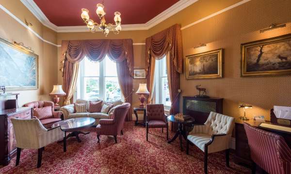 Imperial Hotel Foyer Seating Area