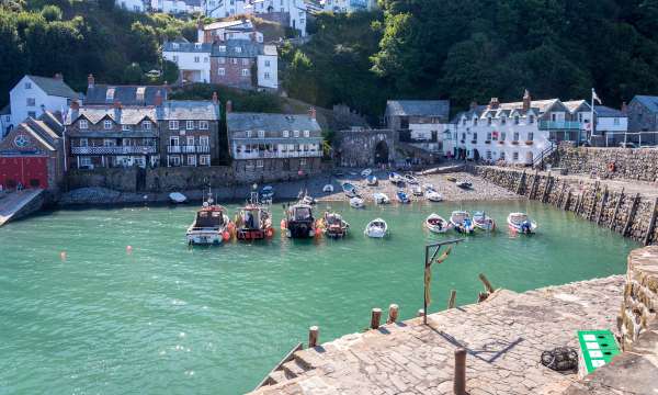 Clovelly Village in North Devon