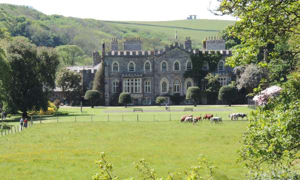 Front View of Hartland Abbey