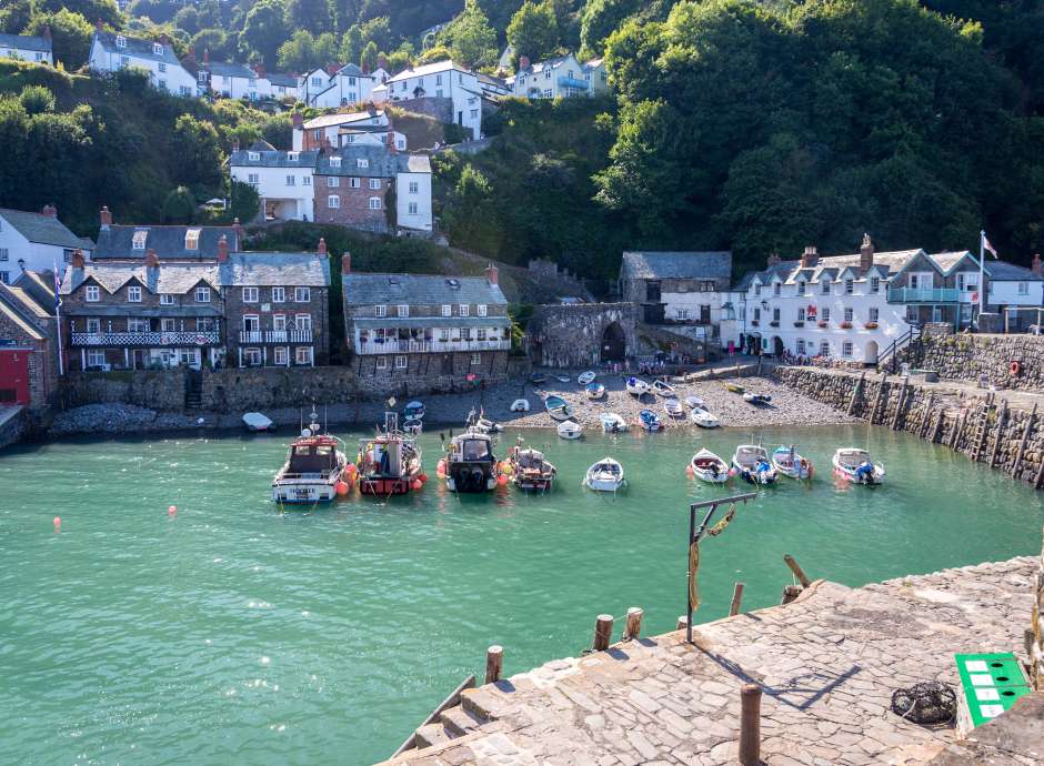 Clovelly Village in North Devon