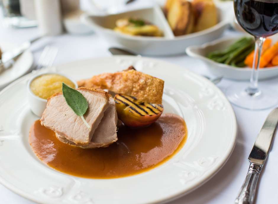 Pork Dish at Imperial Hotel