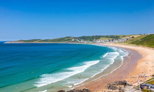 Woolacombe Beach and Putsborough Sands Beach North Devon